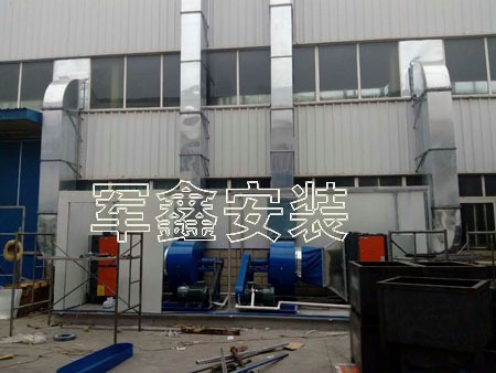 企事业厂房通风排烟净化管道