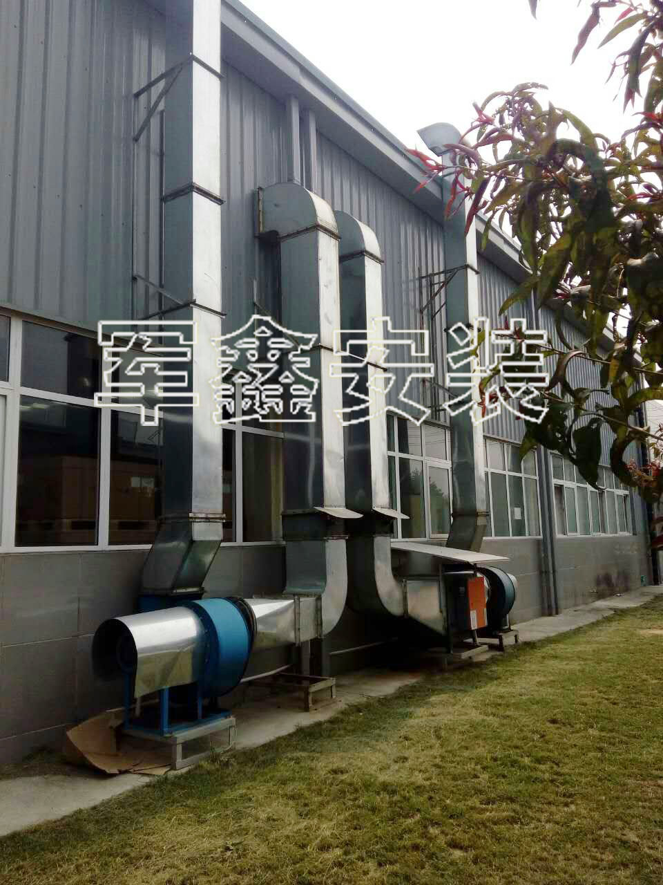 企业车间通风管道