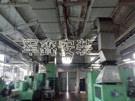 生产车间通风烟气净化管道