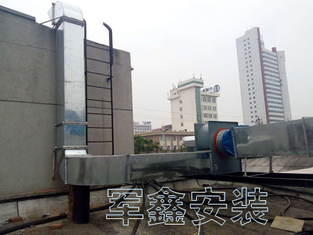 企业车间通风排烟净化管道